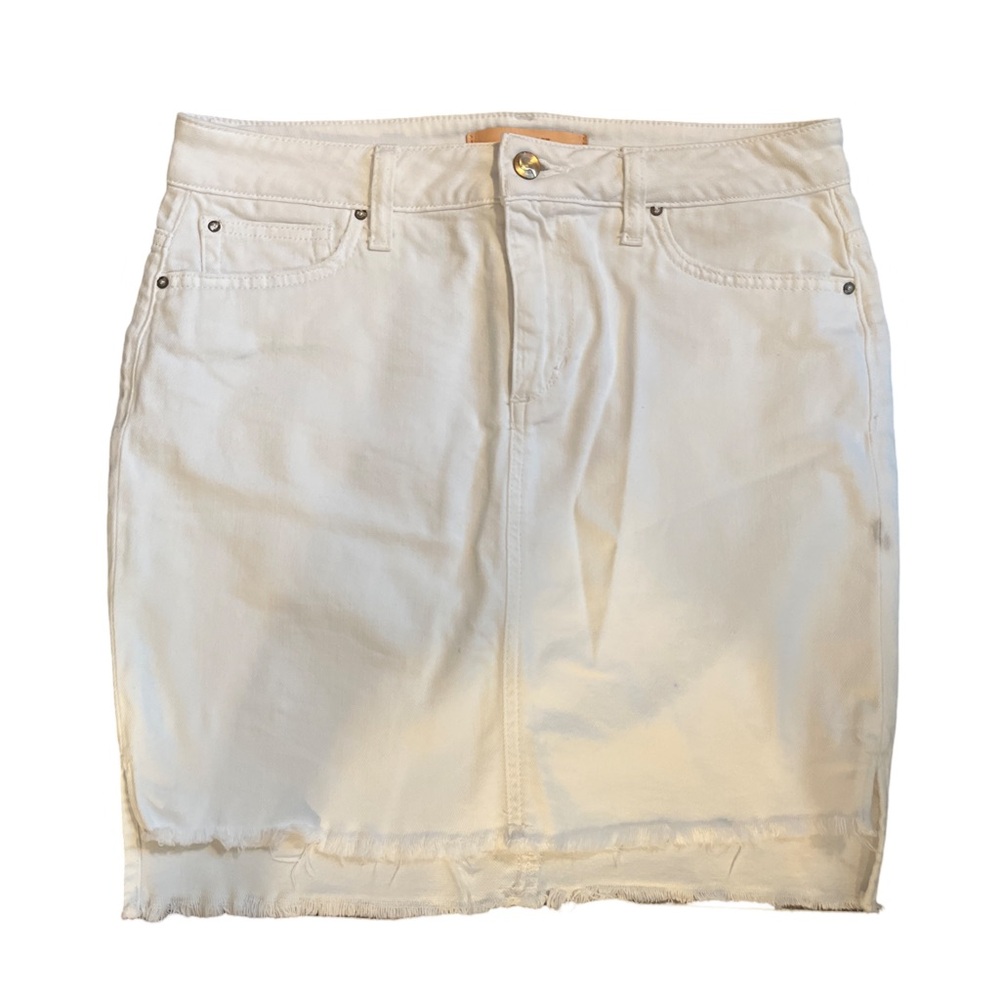 Joe’s Jeans white denim skirt SZ 28